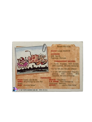 Garbage Pail Kids 1987 Modern Art 263b