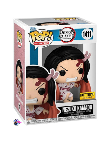 Funko Pop: Demon Slayer Nezuko Kamado #1411 (Hot Topic exl.)