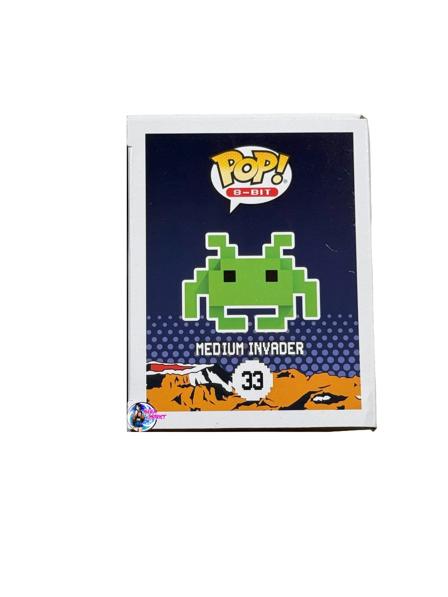 Funko Pop: Space Invaders Medium Invader #33 (GITD) (GS exl.) *DAMAGED*