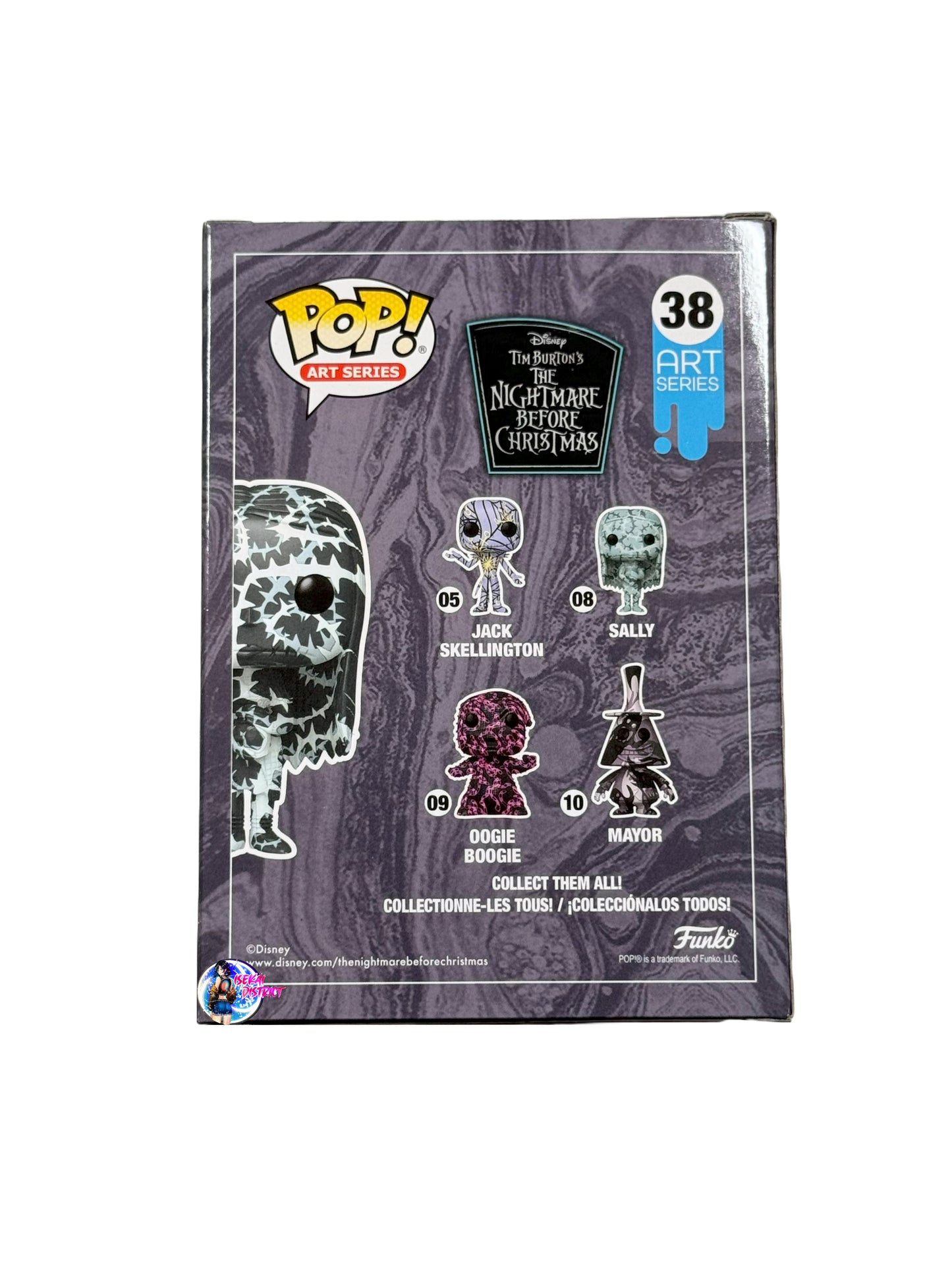 Funko Pop: The Nightmare Before Christmas Sally #38 (Art Series) (HT exl.)