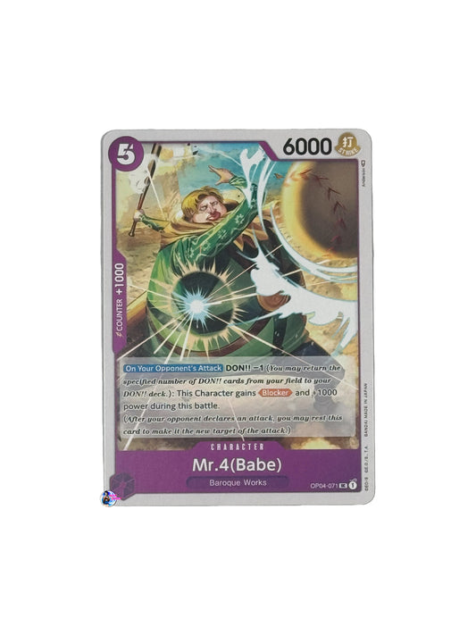 Mr.4 (Babe) - Kingdoms of Intrigue (OP04)