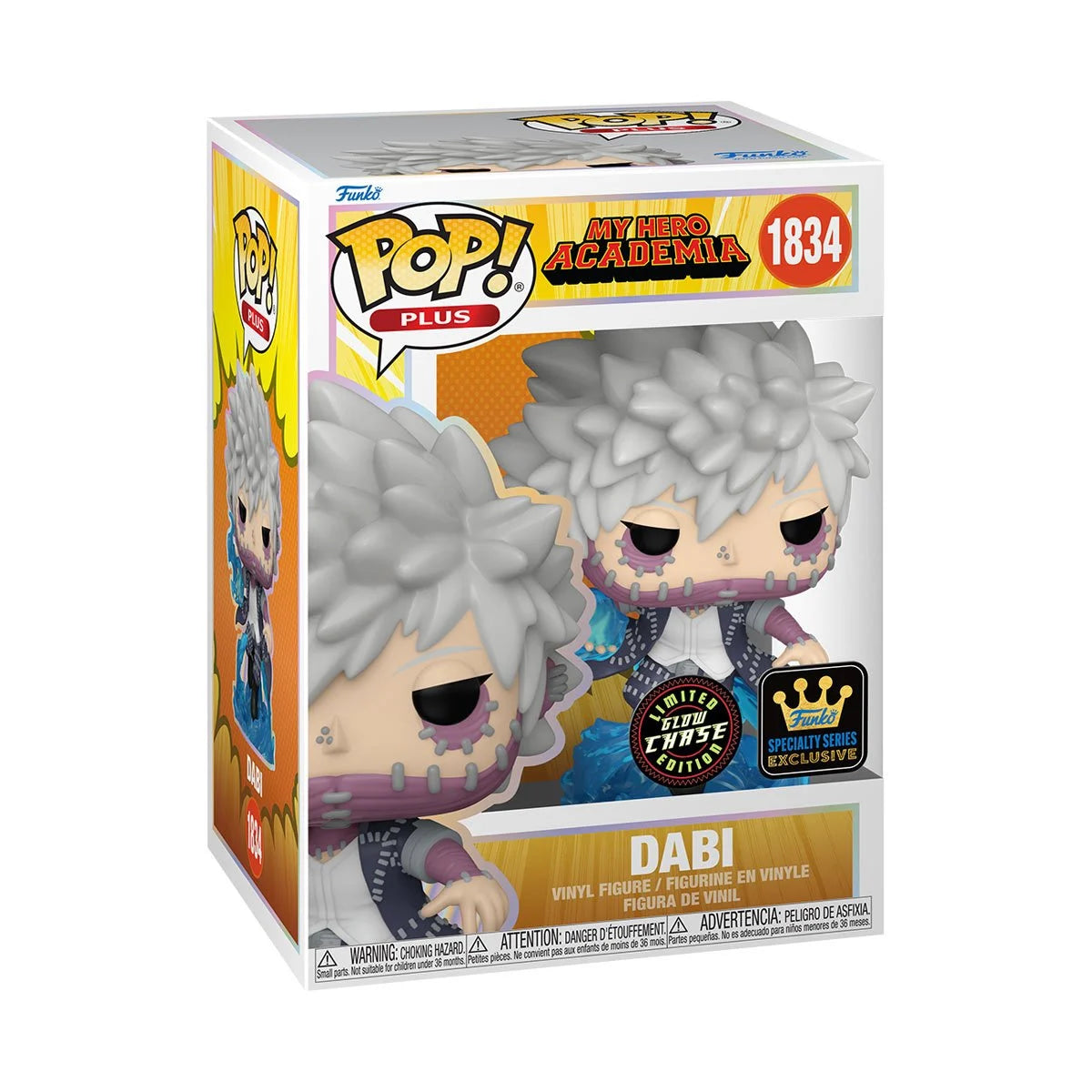 My Hero Academia Dabi Funko Pop! Vinyl Figure Plus #1834 - Specialty Series (Chase)