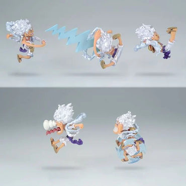 One Piece Monkey D. Luffy Gear 5 – Special Metallic Color Version World Collectable Mini-Figure (Blind Box)