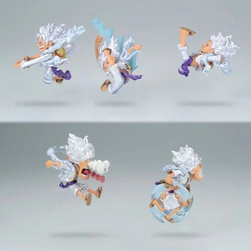 One Piece Monkey D. Luffy Gear 5 – Special Metallic Color Version World Collectable Mini-Figure (Blind Box)