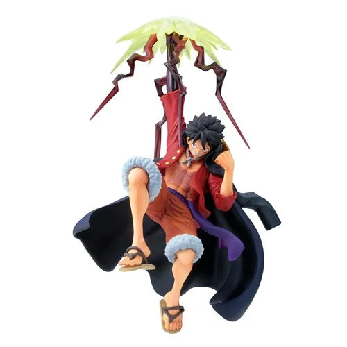 One Piece Monkey D. Luffy II Special Version Battle Record Collection Statue – Banpresto One Piece Figure