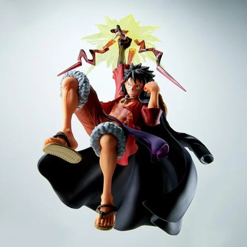 One Piece Monkey D. Luffy II Special Version Battle Record Collection Statue – Banpresto One Piece Figure