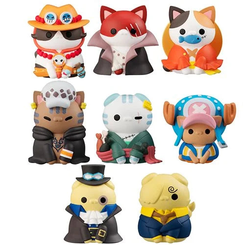 One Piece NyaPieceNyan! Vol. 1 I'm gonna be King of Paw-rates!! Mega Cat Project Mini-Figure