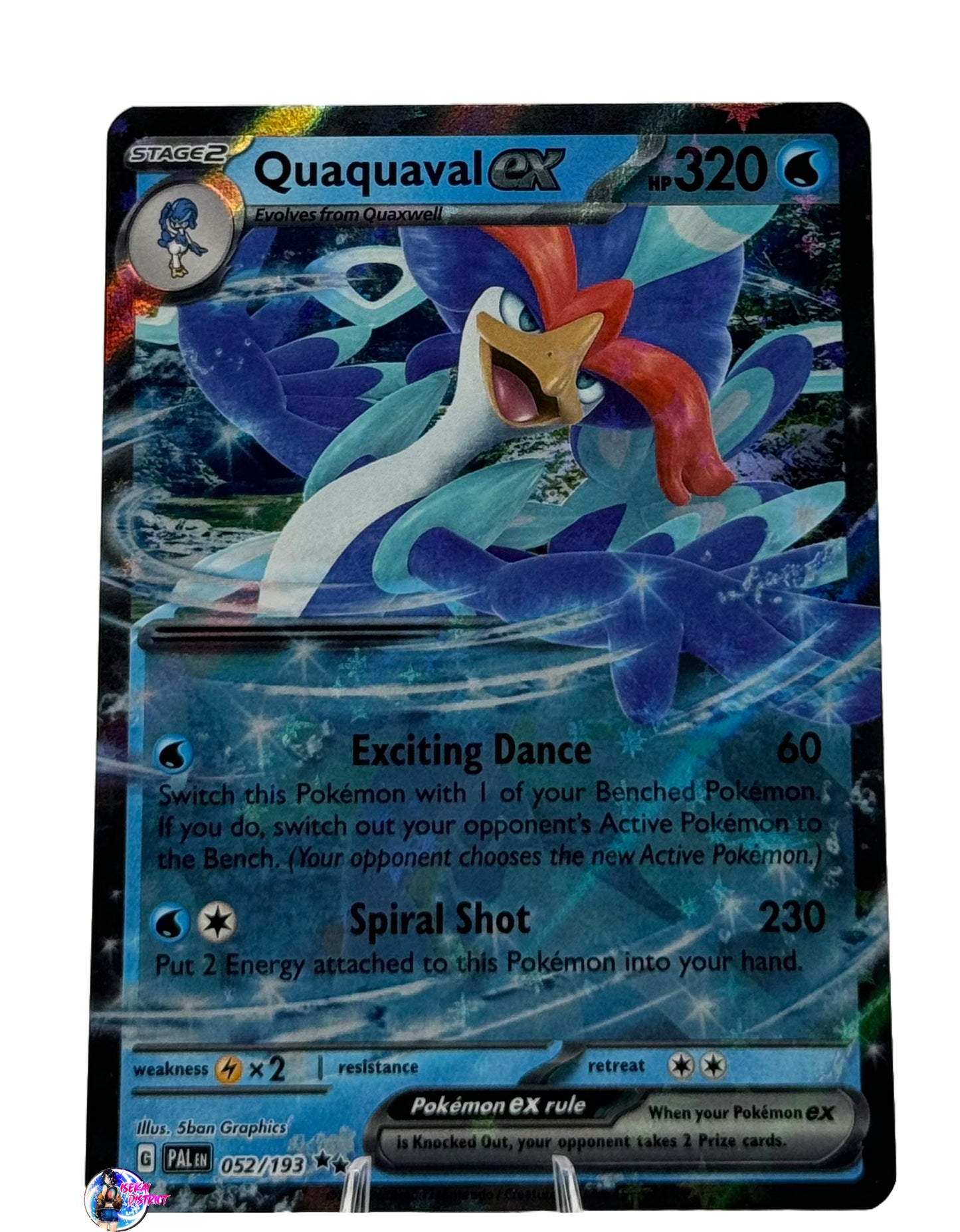 Pokemon Paldea Evolved: Quaquaval ex #052