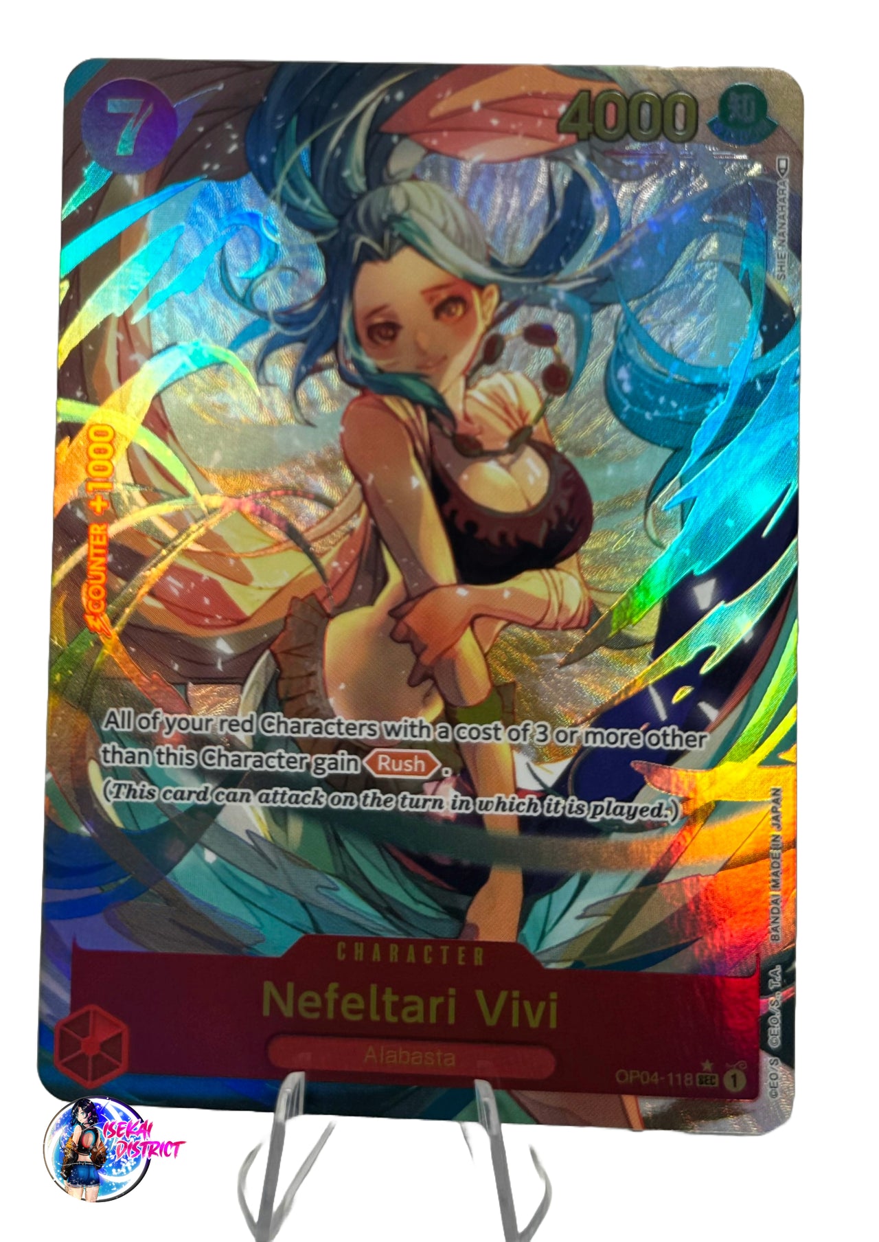 One Piece TCG: Nefeltari Vivi (OP04-118) Parallel