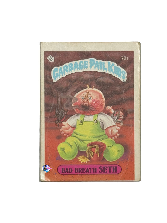 Garbage Pail Kids 1985 Bad Breath Seth 70a