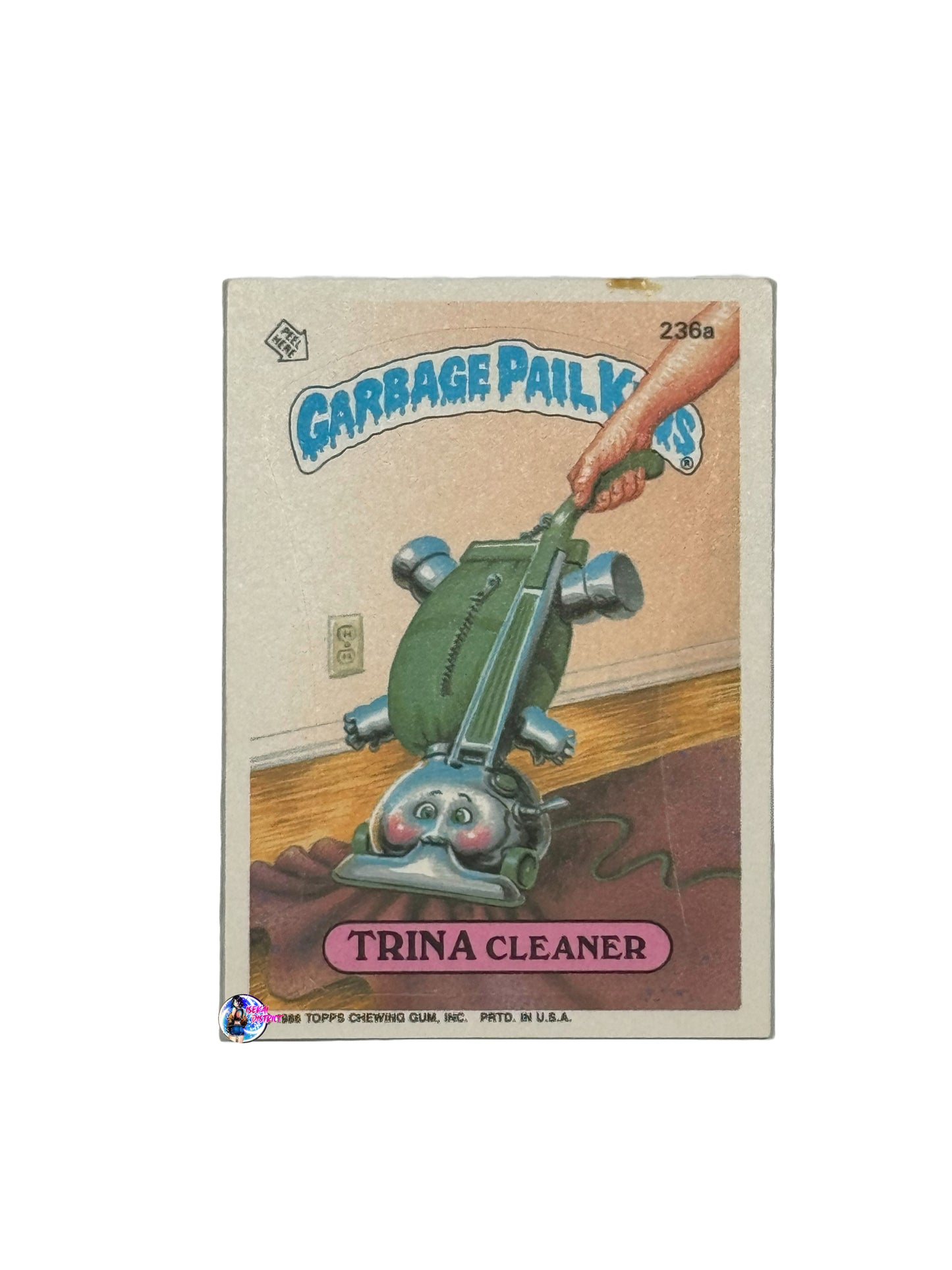 Garbage Pail Kids 1986 Trina Cleaner 236a