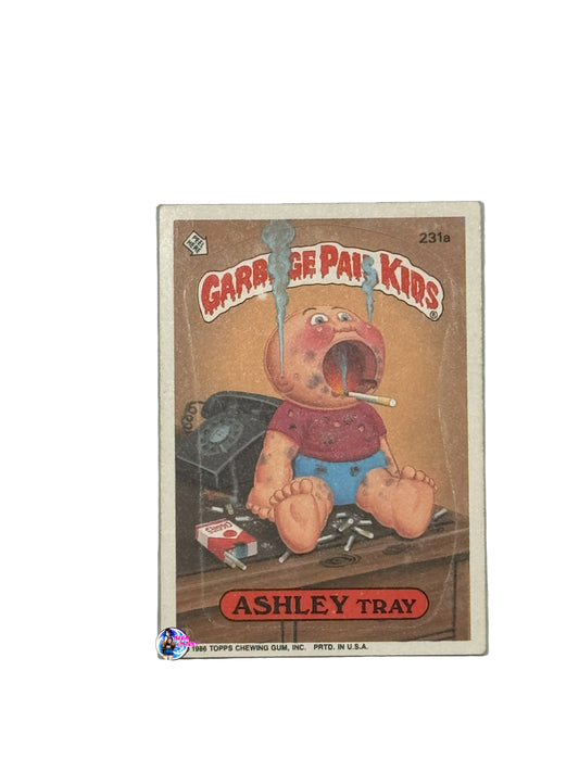 Garbage Pail Kids 1986 Ashley Tray 231a