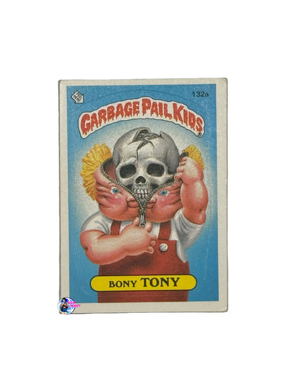 Garbage Pail Kids 1986 Bony Tony 132a