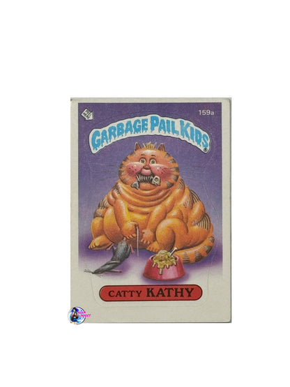 Garbage Pail Kids 1986 Catty Kathy 159a