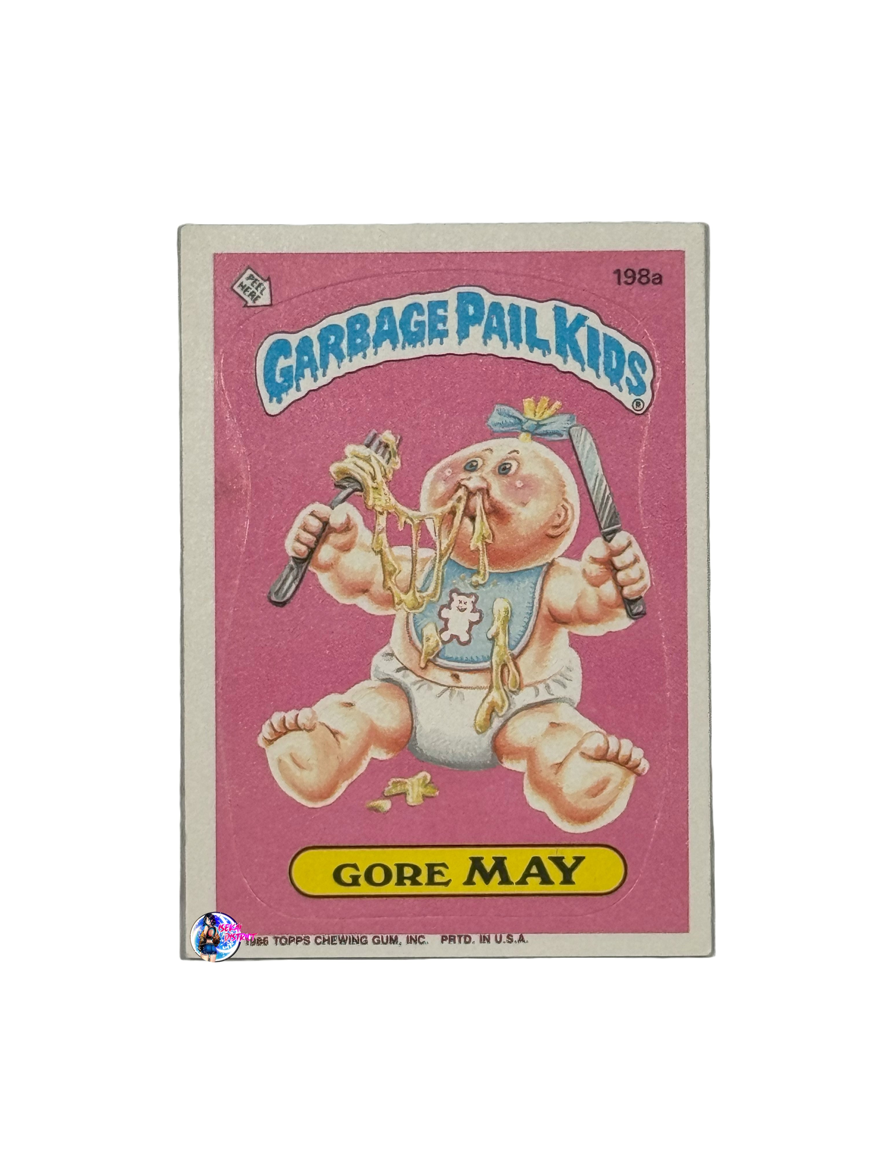 Garbage Pail Kids 1986 Gore May 198a