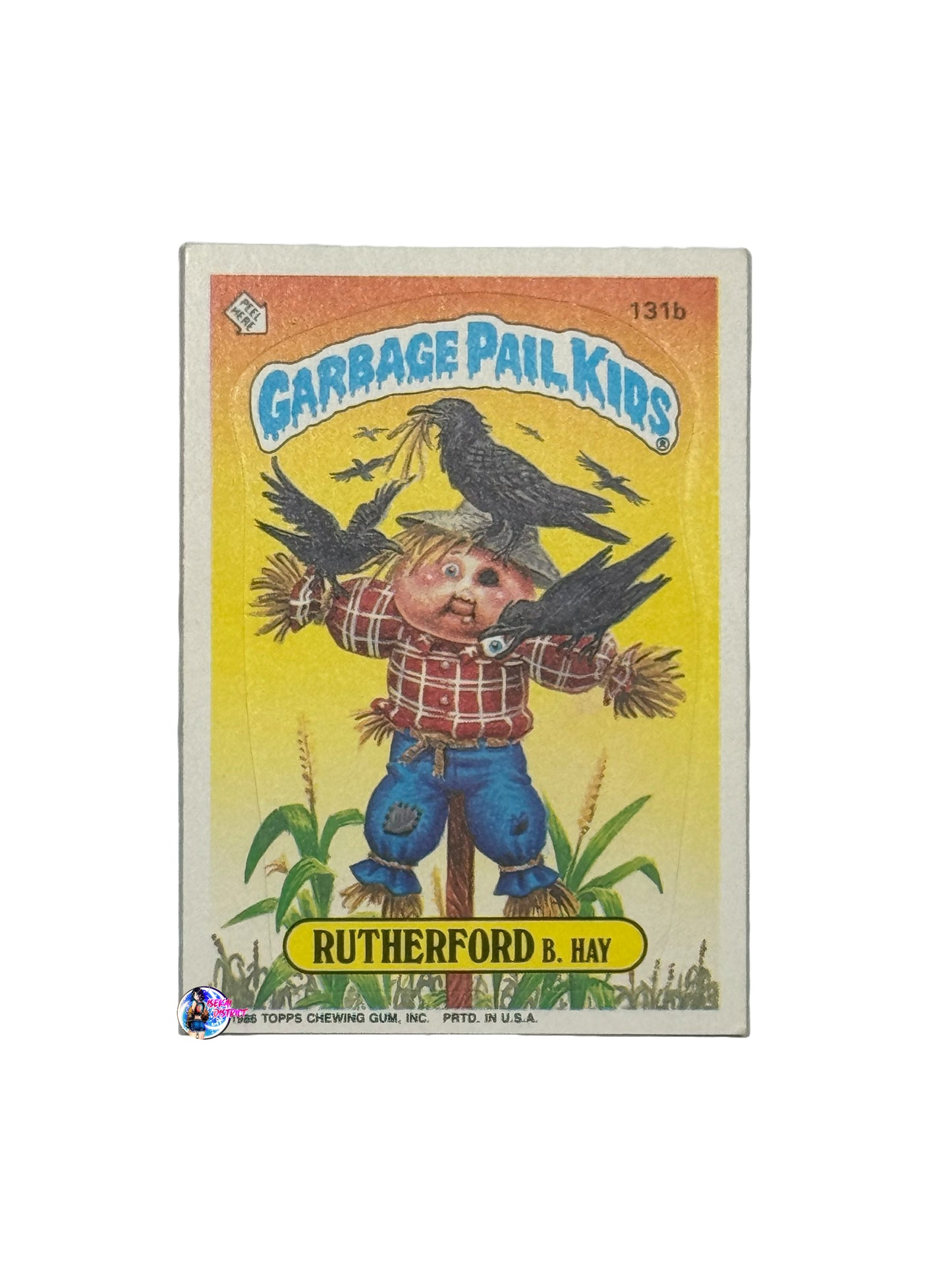 Garbage Pail Kids 1986 Rutherford B. Hay 131b