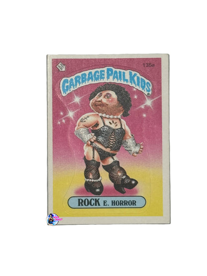 Garbage Pail Kids 1986 Rock E. Horror 135a