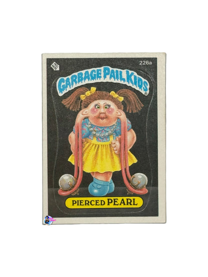 Garbage Pail Kids 1986 Pierced Pearl 226a