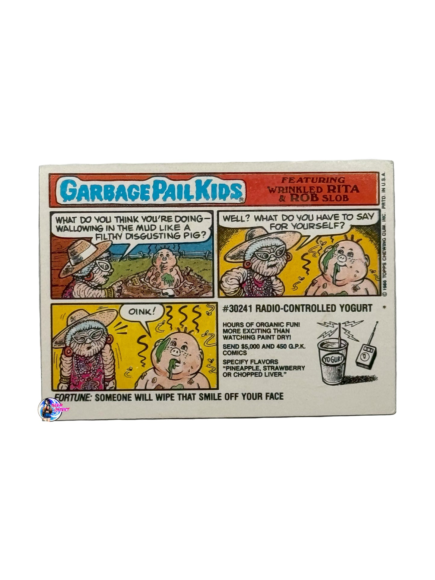 Garbage Pail Kids 1986 Pierced Pearl 226a