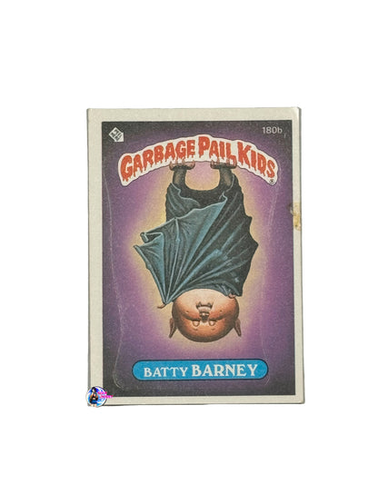 Garbage Pail Kids 1986 Batty Barney 180b