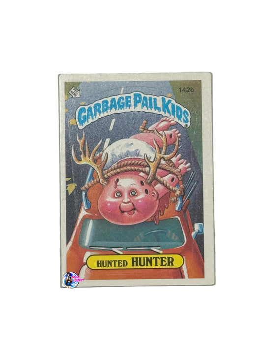 Garbage Pail Kids 1986 Hunted Hunter 142b