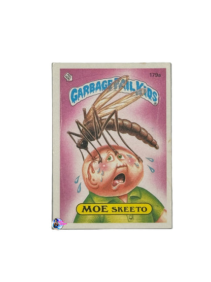 Garbage Pail Kids 1986 Moe Skeeto 179a