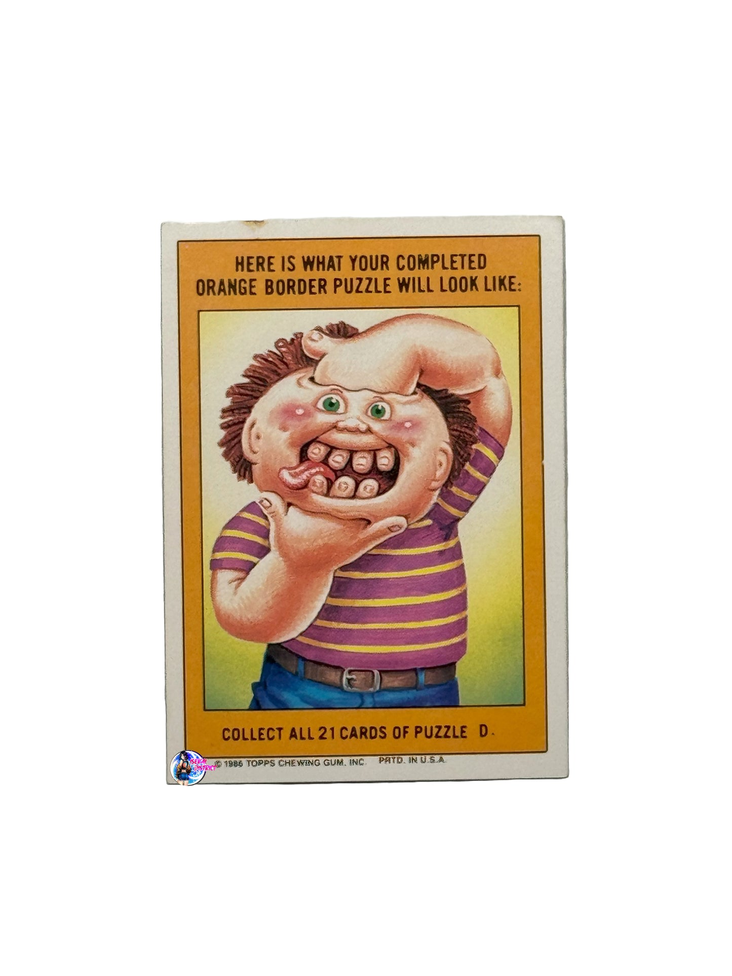 Garbage Pail Kids 1986 Moe Skeeto 179a