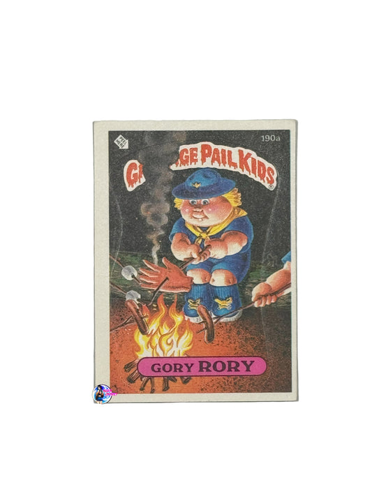 Garbage Pail Kids 1986 Gory Rory 190a