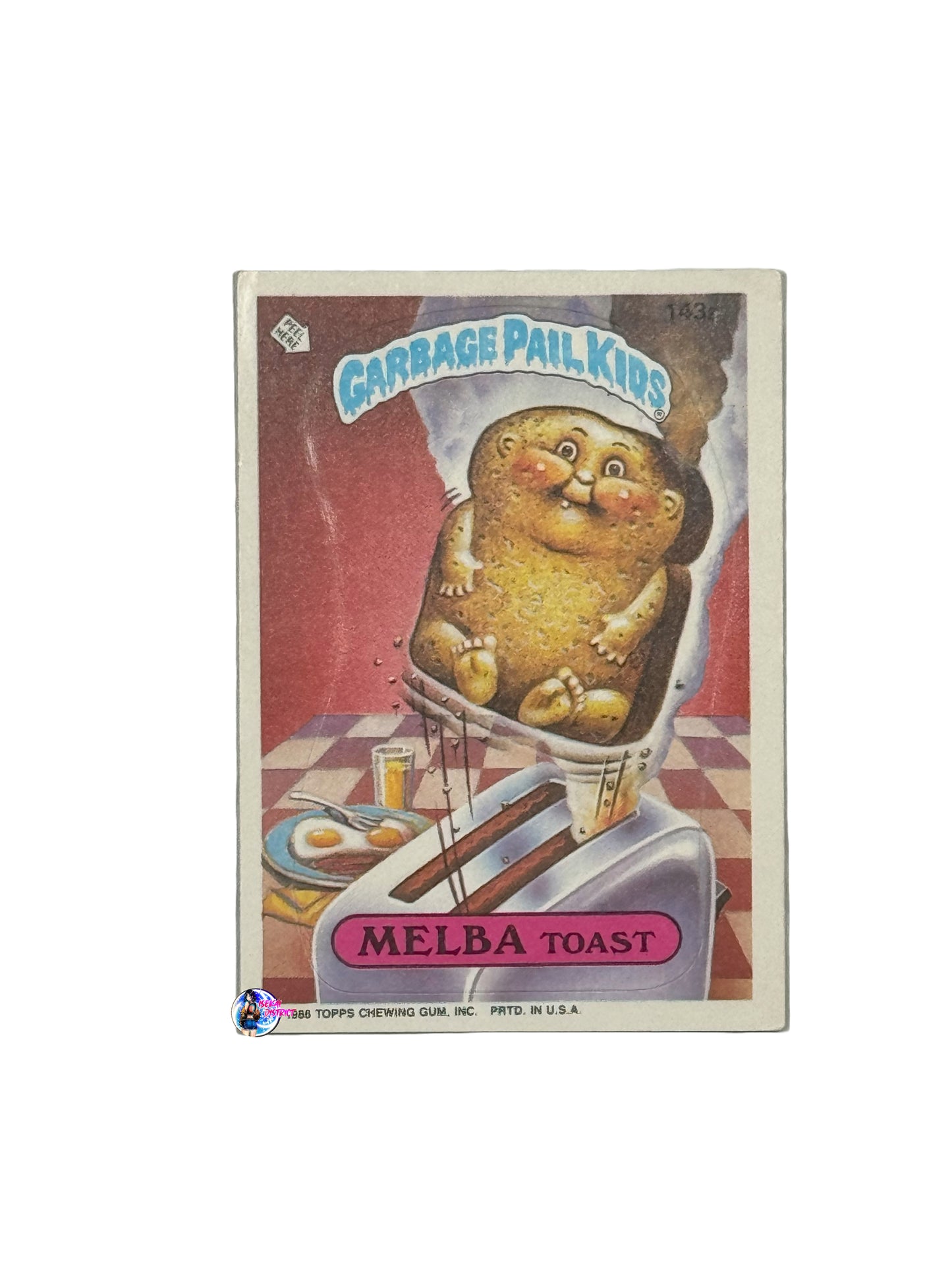 Garbage Pail Kids 1986 Melba Toast 143a