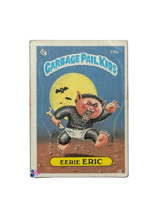 Garbage Pail Kids 1986 Eerie Eric 116a