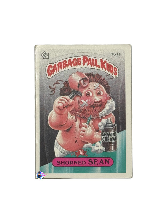 Garbage Pail Kids 1986 Shorned Sean 161a