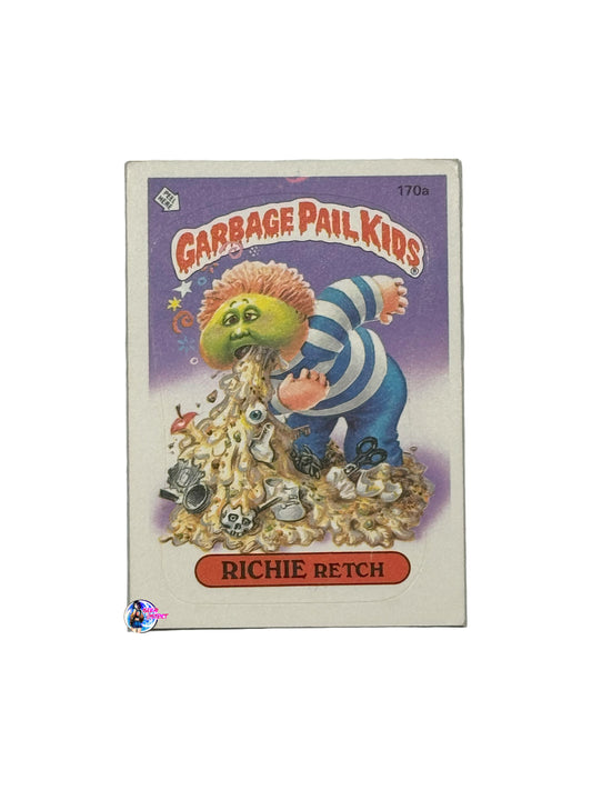 Garbage Pail Kids Richie Retch 170a