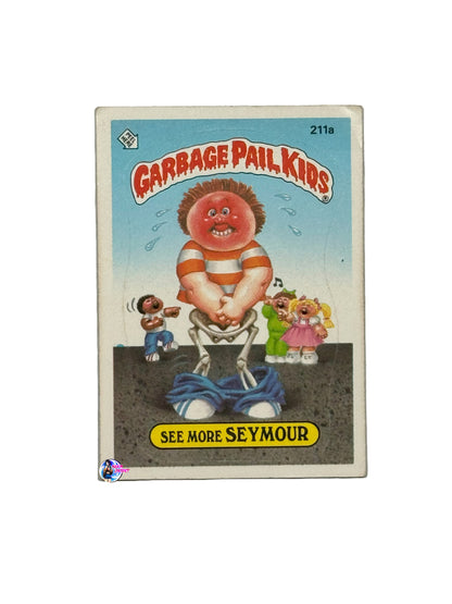 Garbage Pail Kids 1986 See More Seymour 211a