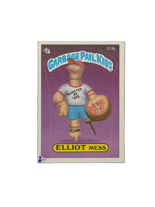 Garbage Pail Kids 1986 Elliot Mess 213b