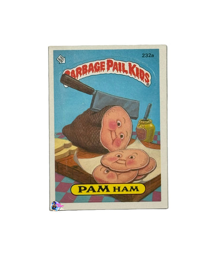 Garbage Pail Kids 1986 Pam Ham 232a