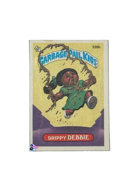 Garbage Pail Kids 1987 Drippy Debbie 339b