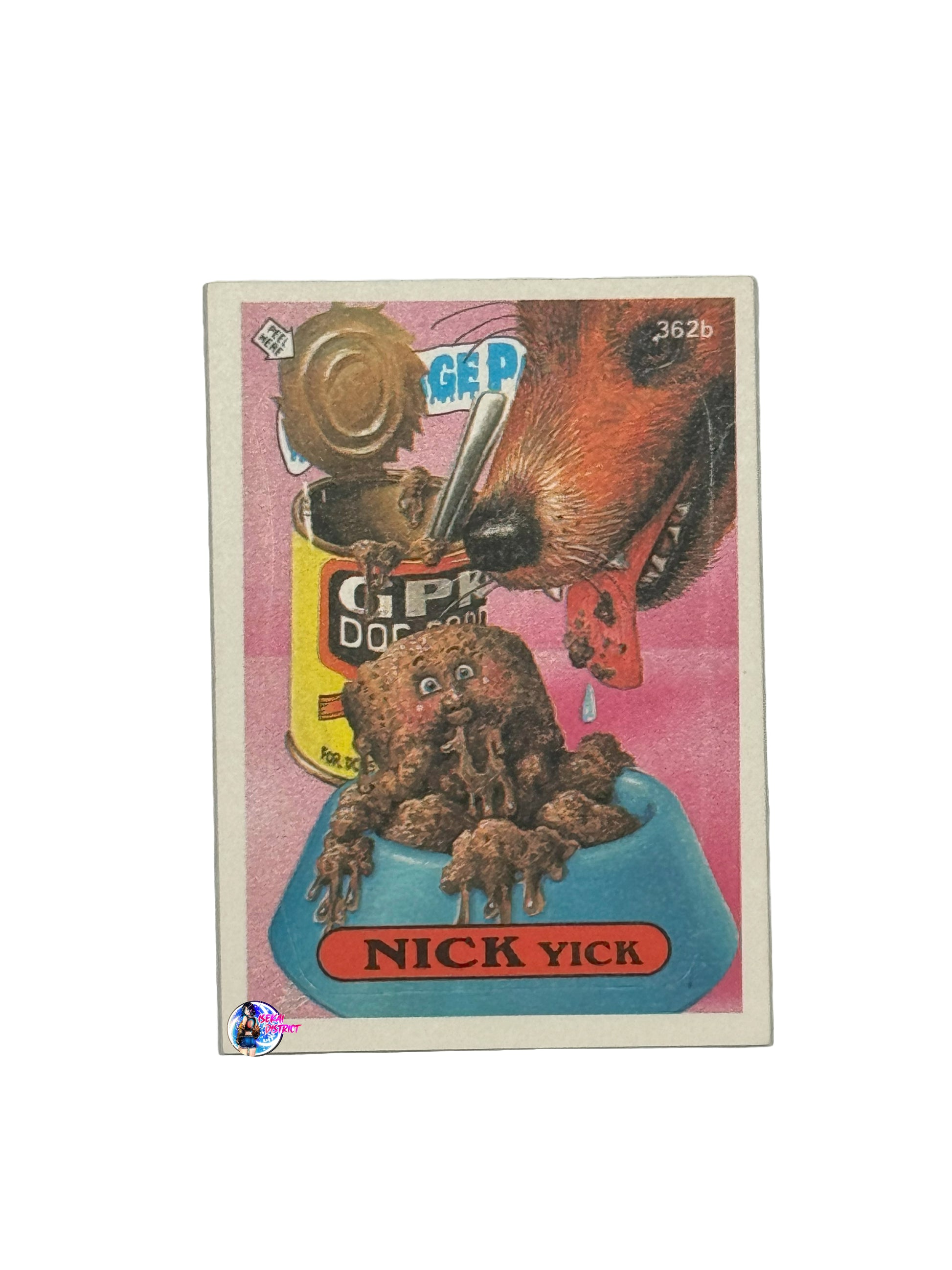 Garbage Pail Kids 1987 Nick Yick 362b