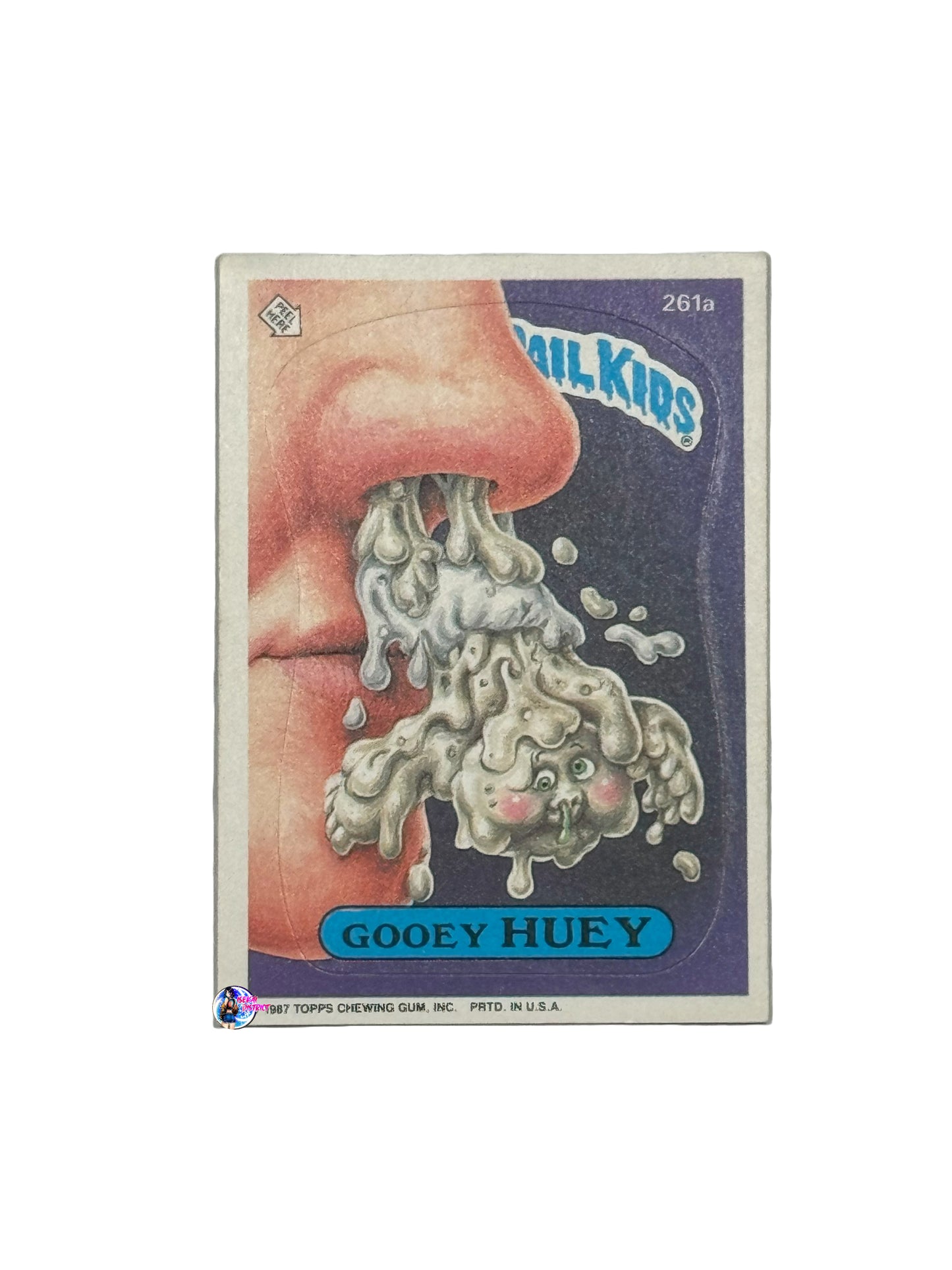 Garbage Pail Kids 1987 Gooey Huey 261a