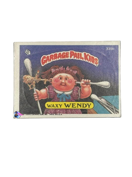 Garbage Pail Kids 1987 Waxy Wendy 335b