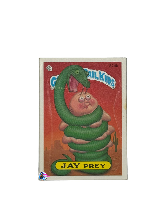 Garbage Pail Kids 1987 Jay Prey 274b