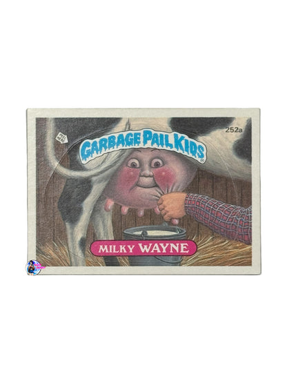 Garbage Pail Kids 1987 Milky Wayne 252a