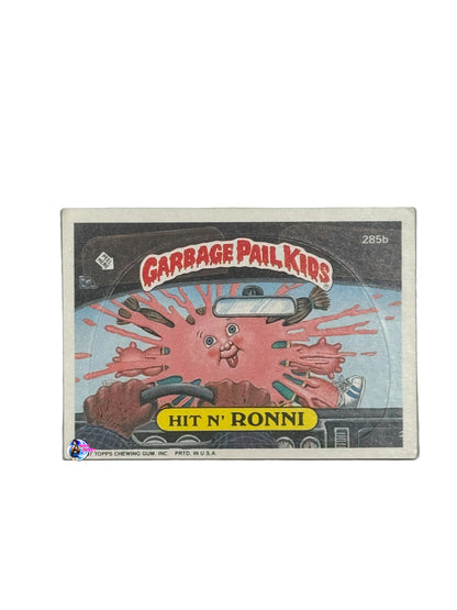 Garbage Pail Kids 1987 Hit N' Ronni 285b