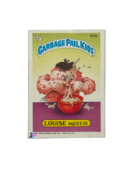 Garbage Pail Kids 1987 Louise Squeeze 253b