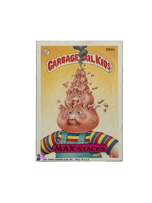 Garbage Pail Kids 1987 Max Stacks 284b