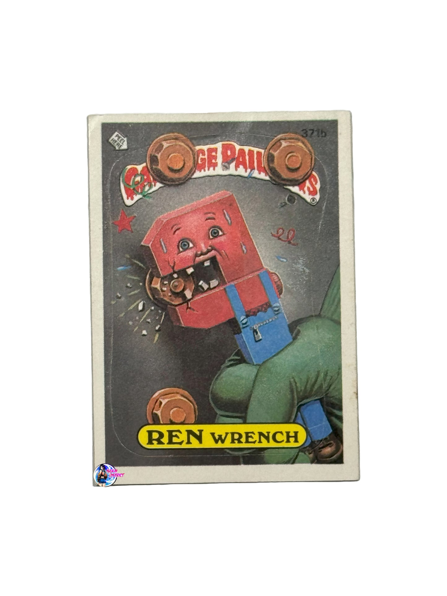 Garbage Pail Kids 1987 Ren Wrench 371b