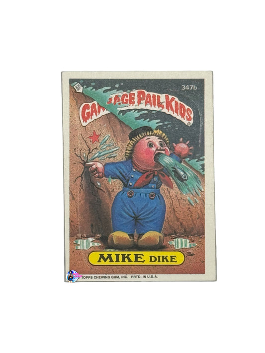 Garbage Pail Kids 1987 Mike Dike 347b