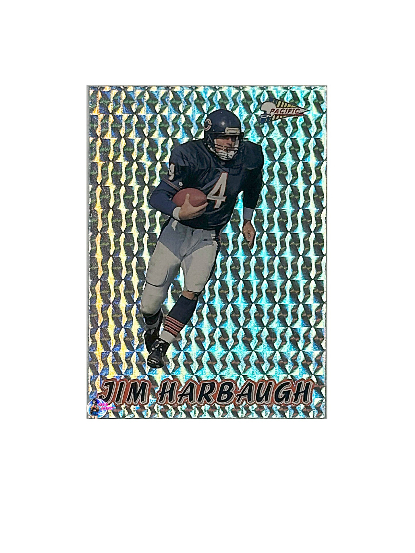 1993 Pacific Prism #10 Jim Harbaugh (Chicago Bears)