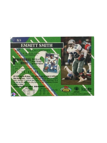 1993 Topps Stadium Club Emmitt Smith (#85) (Dallas Cowboy)