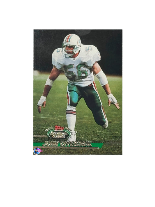 1993 Topps Stadium Club John Offerdahl (126) (Miami Dolphins)