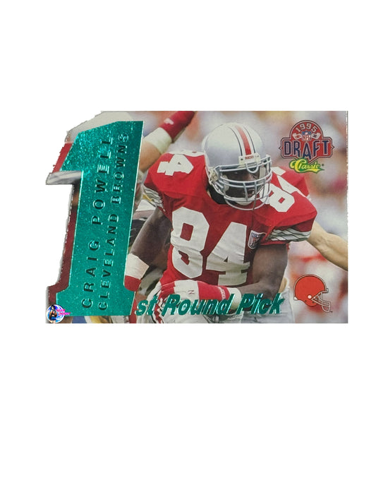 1995 Classic 1st Round Pick Craig Powell (30) (Cleveland Browns)